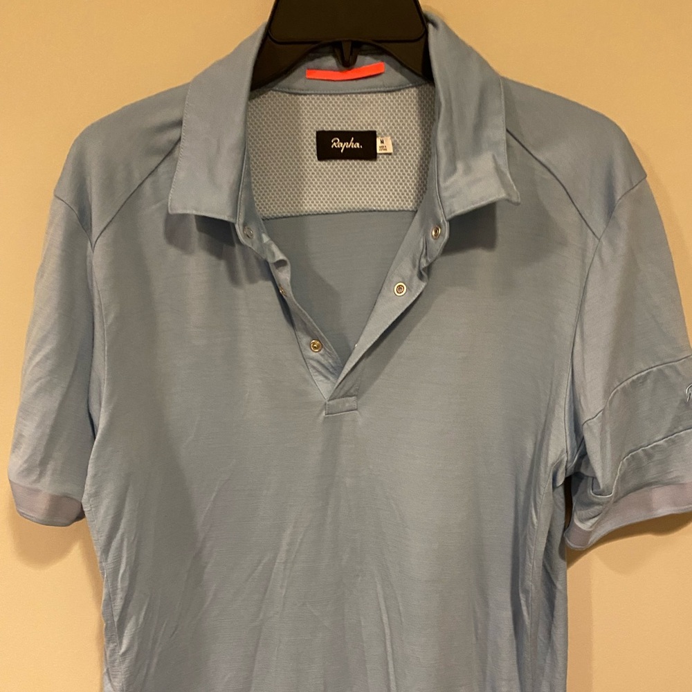 Rapha men’s blue polo M